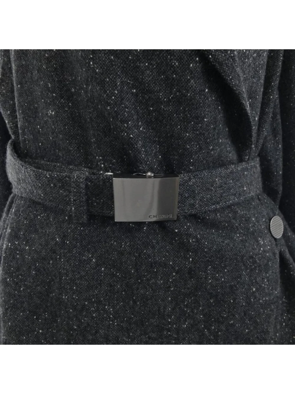 Chanel Vintage Coat Gray